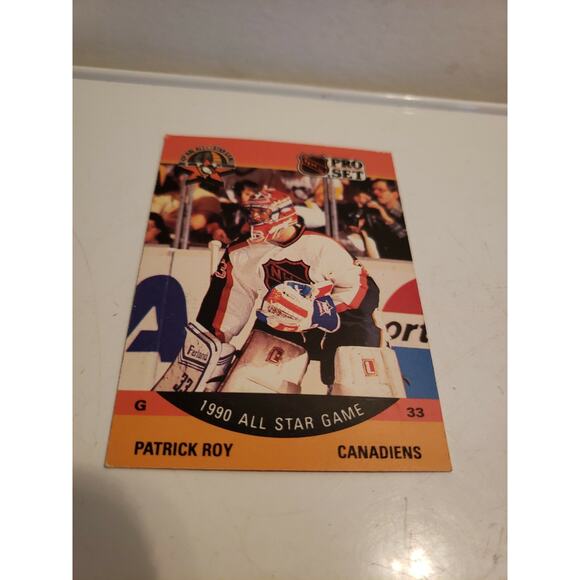 Patrick Roy 1990-1991 Pro Set #359 - All Star Game - Montreal Canadiens - Picture 2 of 4